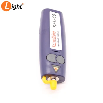 KomShine 20mW VFL Optical Fiber Cable Tester, KFL-10 Black Fiber Optic Visual Fault Finder 15Km Range 650+10nm Red
KomShine 20mW VFL Optical Fiber Cable Tester, KFL-10 Black Fiber Optic Visual Fault Finder 15Km Range 650+10nm Red