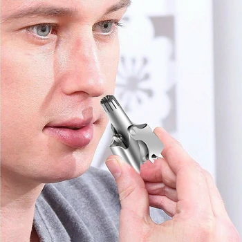 New Stainless Steel Manual Nose Trimmer For Shaving Nose Ear Hair Trimmer Shaver Face Care For Man Washable Device dropshipping 
New Stainless Steel Manual Nose Trimmer For Shaving Nose Ear Hair Trimmer Shaver Face Care For Man Washable Device dropshipping