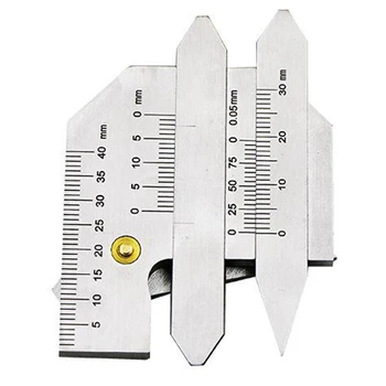 5-40Mm Gauge Weld Bead Height Welding Seam Space Gauge Welding Inspection Ruler Gauge Measuring Tool
5-40Mm Gauge Weld Bead Height Welding Seam Space Gauge Welding Inspection Ruler Gauge Measuring Tool