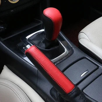 Leather Car Gear Shift Knob Cover For Mazda CX-5 CX-4 Mazda 6 Artz Angkeira Red Brown Blue Black Shifter Collars Cover
Leather Car Gear Shift Knob Cover For Mazda CX-5 CX-4 Mazda 6 Artz Angkeira Red Brown Blue Black Shifter Collars Cover
