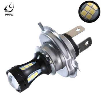 PMFC Car LED Fog Light H4 3030 18SMD LED Fog Light Motorcycle Headlight LED Bulb 6000K Aluminum 18 Chips
PMFC Car LED Fog Light H4 3030 18SMD LED Fog Light Motorcycle Headlight LED Bulb 6000K Aluminum 18 Chips