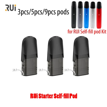 RUi Starter Self-fill Pod 1.8ml Pod Cartridge for RUi Starter Self-fill Pod kit 350mah Built-in battery
RUi Starter Self-fill Pod 1.8ml Pod Cartridge for RUi Starter Self-fill Pod kit 350mah Built-in battery