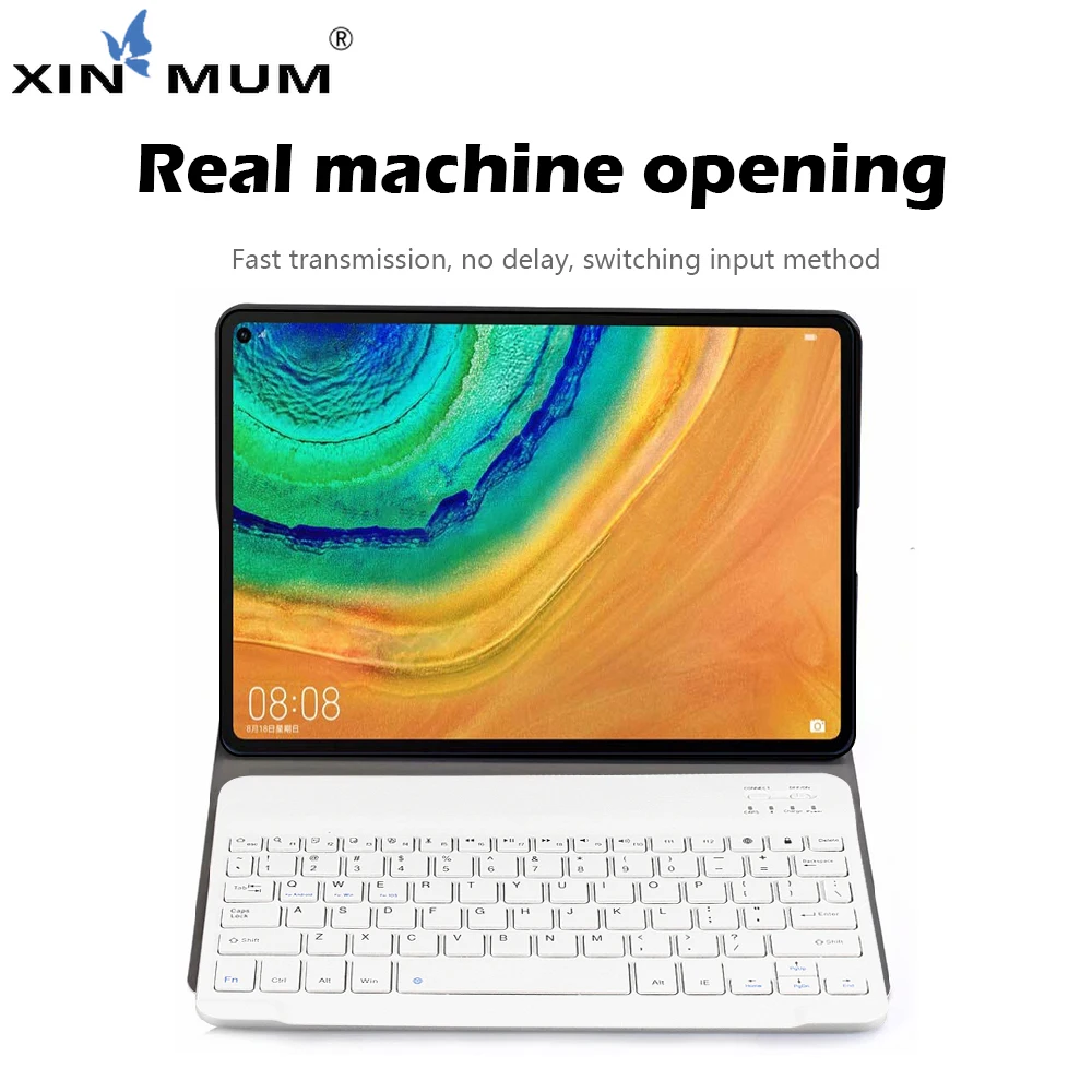 Bluetooth Keyboard Case For Huawei MatePad Pro 10.8 Inch 2019 With Fine Sheep Pattern Leather Case Tablet Cover Keyboards
Bluetooth Keyboard Case For Huawei MatePad Pro 10.8 Inch 2019 With Fine Sheep Pattern Leather Case Tablet Cover Keyboards