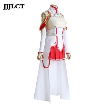 Anime Sword Art Online Asuna Yuuki Dress Cosplay Costumes Uniform for Halloween SAO Asuna Battle Suit Outfits Women Female Sets 
Anime Sword Art Online Asuna Yuuki Dress Cosplay Costumes Uniform for Halloween SAO Asuna Battle Suit Outfits Women Female Sets