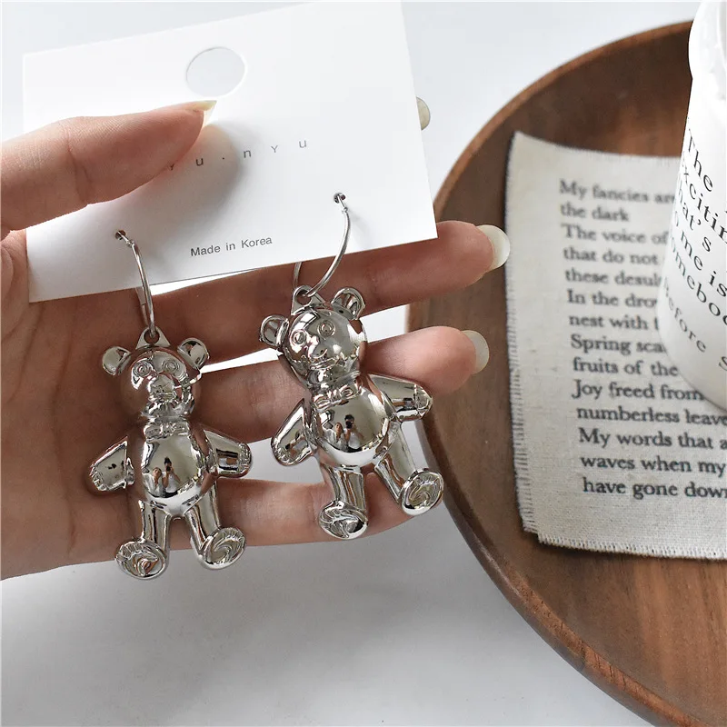 korean Funny Cartoon Bear long Earring Lovely Alloy Bear Candy Color Stud Earring For Women&Girl fine Jewelry Party Gift
korean Funny Cartoon Bear long Earring Lovely Alloy Bear Candy Color Stud Earring For Women&Girl fine Jewelry Party Gift
