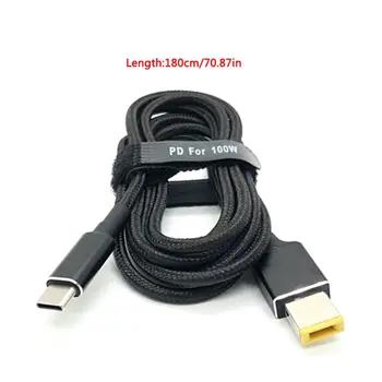 5A PD Fast Charging Cable Type-c to DC Adapter 2.5x0.7/5.5x2.1/5.5x2.5/6.0x3.7/7.4x5.0/4.0x1.35 for Dell/H-P
5A PD Fast Charging Cable Type-c to DC Adapter 2.5x0.7/5.5x2.1/5.5x2.5/6.0x3.7/7.4x5.0/4.0x1.35 for Dell/H-P