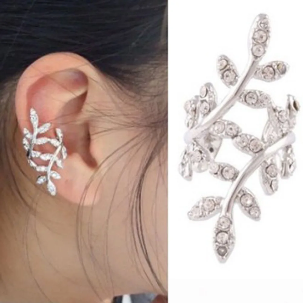 Korean Style Gold Silver Color Cute Without Pierced Plum Flowers Ear Bones Drop Shipping Earrings
Korean Style Gold Silver Color Cute Without Pierced Plum Flowers Ear Bones Drop Shipping Earrings
