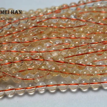 Meihan Natural Citrine 6.5-7mm,7.8-8.5mm smooth round loose beads for jewelry making design diy bracelet
Meihan Natural Citrine 6.5-7mm,7.8-8.5mm smooth round loose beads for jewelry making design diy bracelet