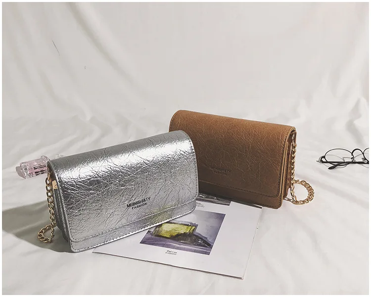 2018 New Style Lettered Simple Square Sling Bag Shoulder Diagonal Chain WOMEN'S Bag
2018 New Style Lettered Simple Square Sling Bag Shoulder Diagonal Chain WOMEN'S Bag