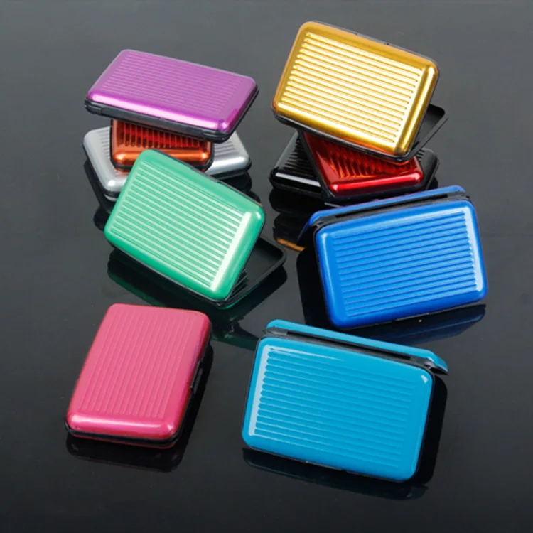 Europe And America Aluminium Alloy Anti-Degaussing Metal Card Bag Aluminum Card Case
Europe And America Aluminium Alloy Anti-Degaussing Metal Card Bag Aluminum Card Case