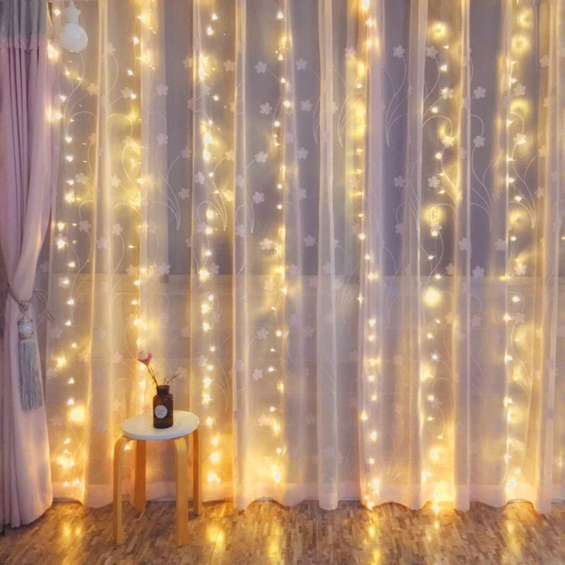 2x1/3x2/3x3M LED Copper Wire String Lights Christmas Garland Indoor Outdoor Fairy Lights Home Window Wedding Party Decorations
2x1/3x2/3x3M LED Copper Wire String Lights Christmas Garland Indoor Outdoor Fairy Lights Home Window Wedding Party Decorations