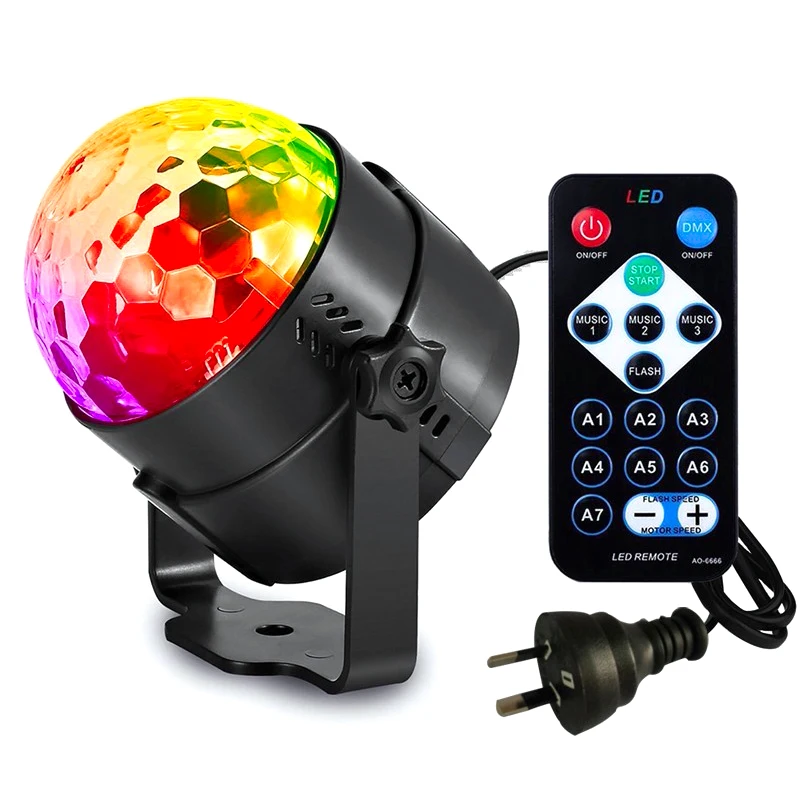 Led Disco Light Stage Lights DJ Crystal Magic Ball IR Remote Control Sound Activated Laser Projector Effect Lamp Music Christmas
Led Disco Light Stage Lights DJ Crystal Magic Ball IR Remote Control Sound Activated Laser Projector Effect Lamp Music Christmas