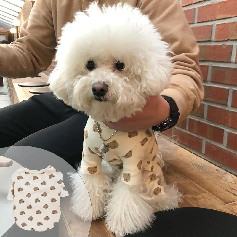 Cute Cream Bear Dog Costume Cat Clothes Pet Winter Warm Vest Dog Clothes for Small Dogs Cotton Puppy Clothing Pets Acessorios
Cute Cream Bear Dog Costume Cat Clothes Pet Winter Warm Vest Dog Clothes for Small Dogs Cotton Puppy Clothing Pets Acessorios