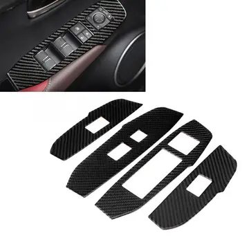 4Pcs Car Carbon Fiber Window Switch Panel Cover Decorative Sticker Fit for Lexus NX 200 200t 300h 2014-2019
4Pcs Car Carbon Fiber Window Switch Panel Cover Decorative Sticker Fit for Lexus NX 200 200t 300h 2014-2019