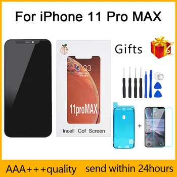 AAA+++ RJ Incell Screen For iPhone 11 Pro Max LCD Display Replacement Digitizer Assembly Touch Pantalla Perfect Repair Phone LCD
AAA+++ RJ Incell Screen For iPhone 11 Pro Max LCD Display Replacement Digitizer Assembly Touch Pantalla Perfect Repair Phone LCD