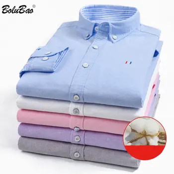 BOLUBAO Cardigan Men Business Shirts Chest Embroidery Print High Quality Men's Shirts Multi Color Worsted Shirts
BOLUBAO Cardigan Men Business Shirts Chest Embroidery Print High Quality Men's Shirts Multi Color Worsted Shirts