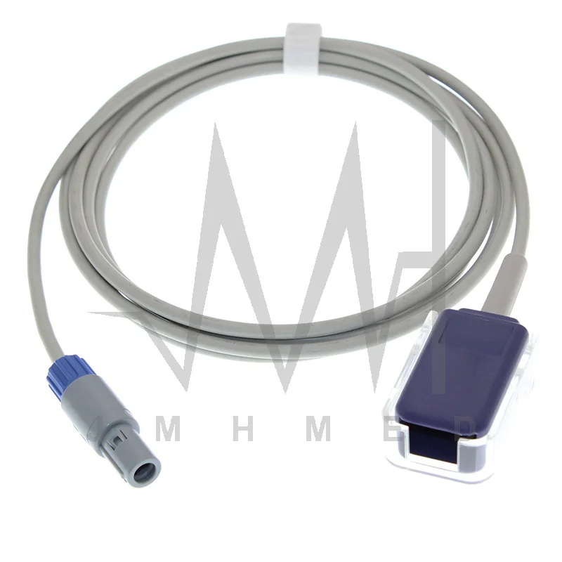 Compatible with Spo2 Sensor Extension Cable of Comen Nellcor OxiMax C60 C80 Monitor to DB9 Plug For DS100A Oximax | Красота и