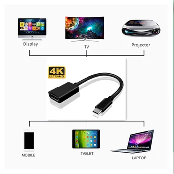 4K USB Type C to DP Adapter HD USB 3.1 USB-C to dp Adapter Male to Female Converter for MacBook2016/ Matebook/Smasung S8
4K USB Type C to DP Adapter HD USB 3.1 USB-C to dp Adapter Male to Female Converter for MacBook2016/ Matebook/Smasung S8