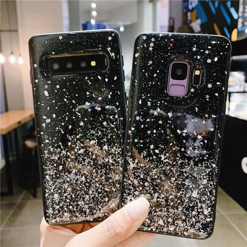 For Samsung S7 Case Bling Black Glitter Phone Case for Etui Samsung S7 Edge S8 S9 S10 Plus Coque Fashion Soft Silicon Cover Capa
For Samsung S7 Case Bling Black Glitter Phone Case for Etui Samsung S7 Edge S8 S9 S10 Plus Coque Fashion Soft Silicon Cover Capa