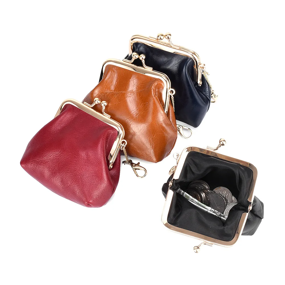 Miyahouse Retro Pocket Coin Purse Women's Bag Fashion First Oil Wax Leather Design Small Purse Coin Bag Storage Bag
Miyahouse Retro Pocket Coin Purse Women's Bag Fashion First Oil Wax Leather Design Small Purse Coin Bag Storage Bag