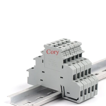 10PCS Din Rail Sensor/actuator terminal block DIKD-1.5 Three Layer 3 Level Triple Wire Connector DIKD1.5 Screw connection
10PCS Din Rail Sensor/actuator terminal block DIKD-1.5 Three Layer 3 Level Triple Wire Connector DIKD1.5 Screw connection