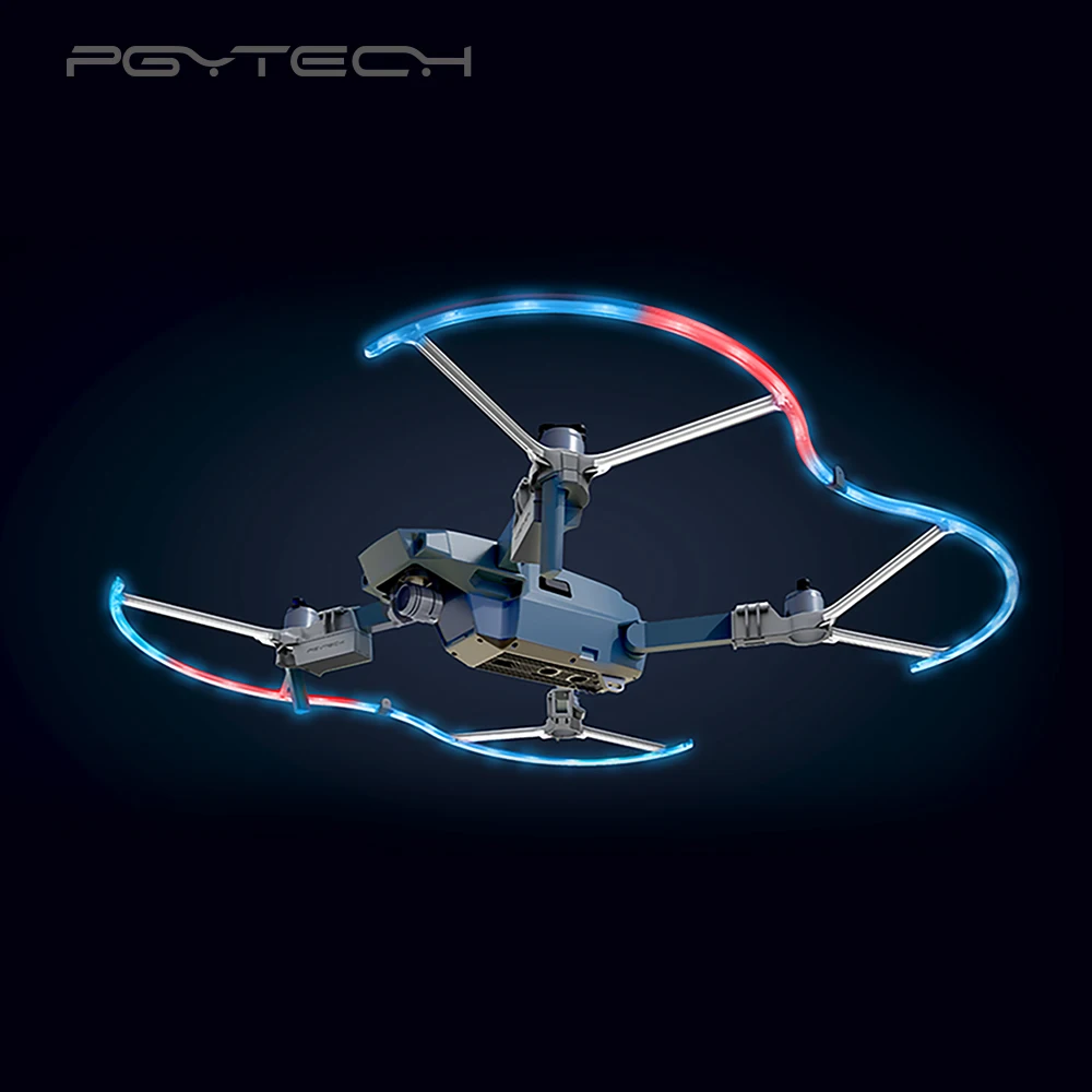 PGYTECH LED DJI Mavic Pro Light Propeller Guard Anti-Collision LED Colorful Lighting Protection Guard Blades for DJI Mavic Pro
PGYTECH LED DJI Mavic Pro Light Propeller Guard Anti-Collision LED Colorful Lighting Protection Guard Blades for DJI Mavic Pro