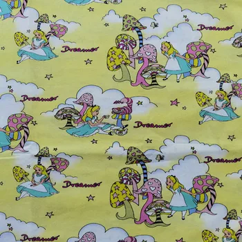 140cm Width Alice and Cat Dreamer 100% Cotton Fabric for Girl Clothes Hometextile Cushion Cover Backpacks Curtain DIY-BL060
140cm Width Alice and Cat Dreamer 100% Cotton Fabric for Girl Clothes Hometextile Cushion Cover Backpacks Curtain DIY-BL060