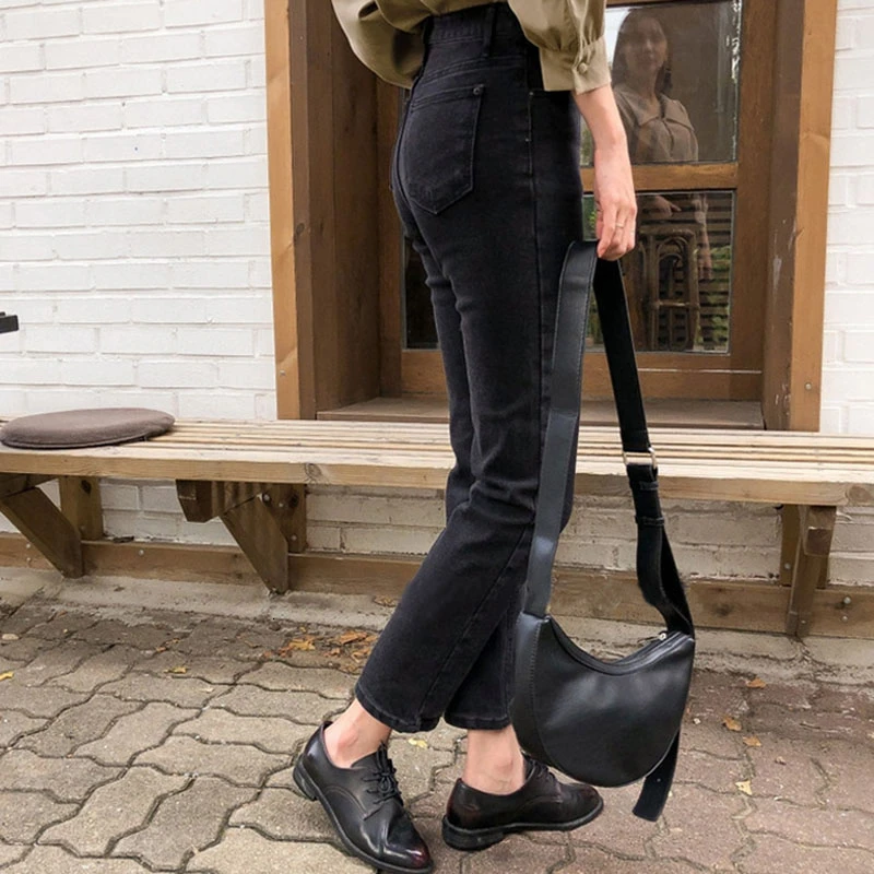 2019 Autumn And Winter New Style Saddle Semi-circular Crescent Package Design Black Wild Half Moon Shoulder Messenger Bag OC798
2019 Autumn And Winter New Style Saddle Semi-circular Crescent Package Design Black Wild Half Moon Shoulder Messenger Bag OC798