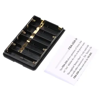 Xqf Fba-25A Batterie Box Case Pour Yaesu/Vertex Standard Ft60R Vx168 Vx160 Vx418 Vx410 Vx120 Vx127 Vx428 Hx370S
Xqf Fba-25A Batterie Box Case Pour Yaesu/Vertex Standard Ft60R Vx168 Vx160 Vx418 Vx410 Vx120 Vx127 Vx428 Hx370S