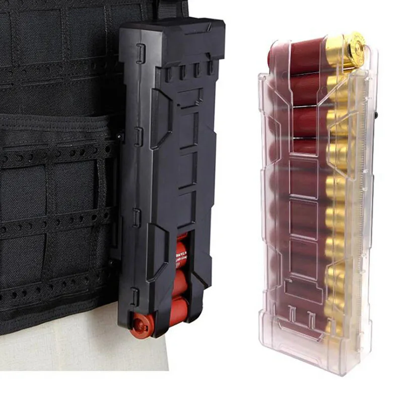 Military Shotgun Magazine Pouch Paintball 10 Rounds 12GA 12 Gauge Ammo Shells Molle Box Airsoft Mag Pouch Hunting Accessories
Military Shotgun Magazine Pouch Paintball 10 Rounds 12GA 12 Gauge Ammo Shells Molle Box Airsoft Mag Pouch Hunting Accessories