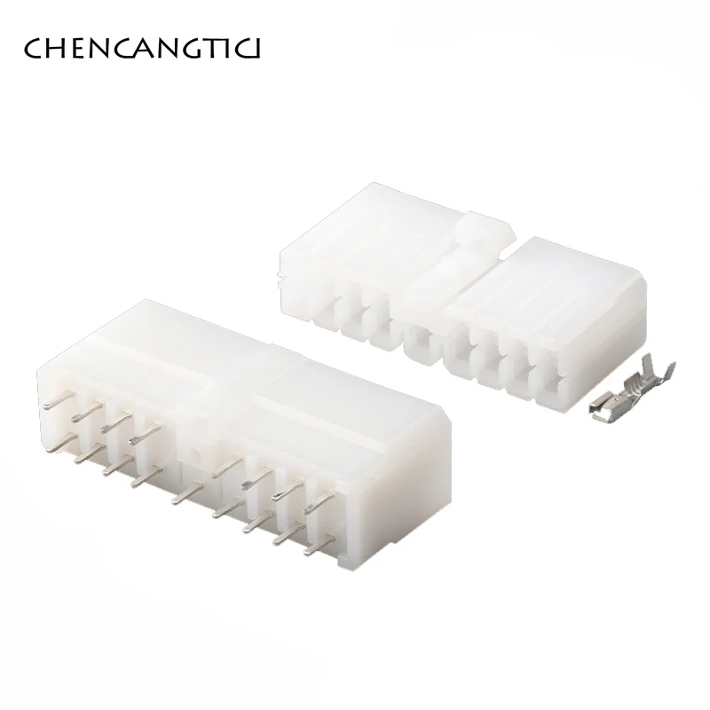 2 sets 17 pin way Male female connector terminal Plugs socket Fuse box Wire harness Soft Jacket Hole soldering board needle seat
2 sets 17 pin way Male female connector terminal Plugs socket Fuse box Wire harness Soft Jacket Hole soldering board needle seat
