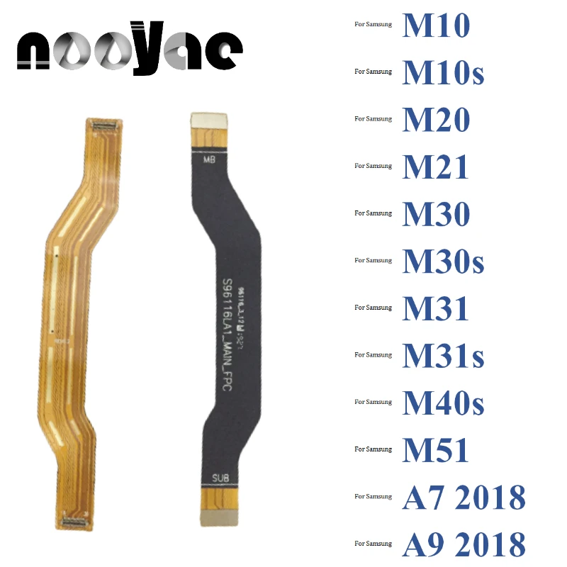 

Main Motherboard LCD Display Connector Flex Cable Ribbon Board For Samsung Galaxy M10 M20 M30 M31 M51 M10s M21 M30s M31s M40s