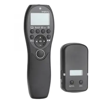 YouPro YP-870/E3 Ⅱ Wireless Timing Shutter Release Remote Control LCD Display Screen for Canon
YouPro YP-870/E3 Ⅱ Wireless Timing Shutter Release Remote Control LCD Display Screen for Canon