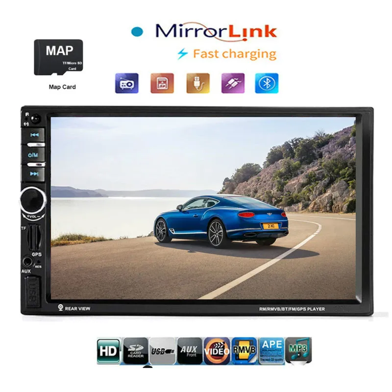 2din Gps Car Central Multimedia Autoradio Touch Screen Mirror Link Bluetooth 7020g MP5 Player Automotivo Stereo Carro Pantalla
2din Gps Car Central Multimedia Autoradio Touch Screen Mirror Link Bluetooth 7020g MP5 Player Automotivo Stereo Carro Pantalla