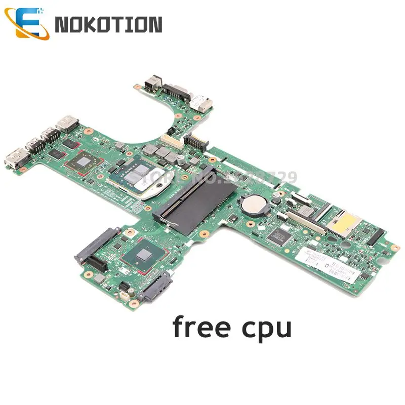 Материнская плата NOKOTION для ноутбука HP Pavilion 6450B 6550B HM57 DDR3 Бесплатный процессор