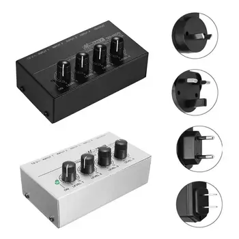 1Set MX400 4 Channel Sound Mixer Line Mono Audio Mixer Power Adapter US/UK/EU/AU X6HB
1Set MX400 4 Channel Sound Mixer Line Mono Audio Mixer Power Adapter US/UK/EU/AU X6HB