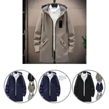 Wonderful Windbreaker Skin-friendly with Drawstring Long Sleeve Men Zipper Coat Overcoat Male Jacket
Wonderful Windbreaker Skin-friendly with Drawstring Long Sleeve Men Zipper Coat Overcoat Male Jacket
