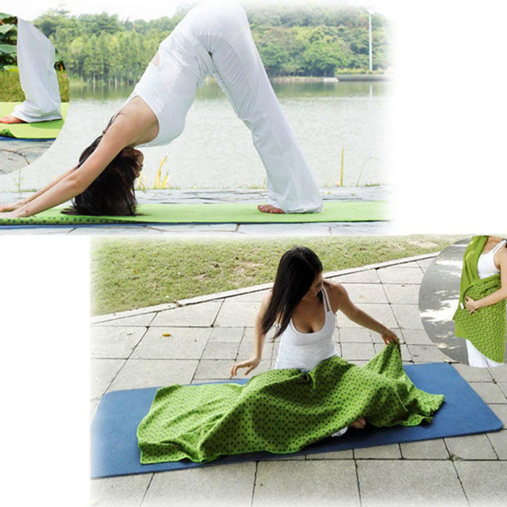 MUQGEW Yoga Mat Sport Fitness Mat Travel Exercise Cover Towel Blanket Non-Slip Light Soft Foldble Pilates Kuznetsov applicator
MUQGEW Yoga Mat Sport Fitness Mat Travel Exercise Cover Towel Blanket Non-Slip Light Soft Foldble Pilates Kuznetsov applicator