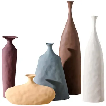 2020 Nordic Style Morandi Ceramic Plain Embryo Vase Creative Art Texture Home Decoration Minimalist Tabletop Handmade Vases A
2020 Nordic Style Morandi Ceramic Plain Embryo Vase Creative Art Texture Home Decoration Minimalist Tabletop Handmade Vases A