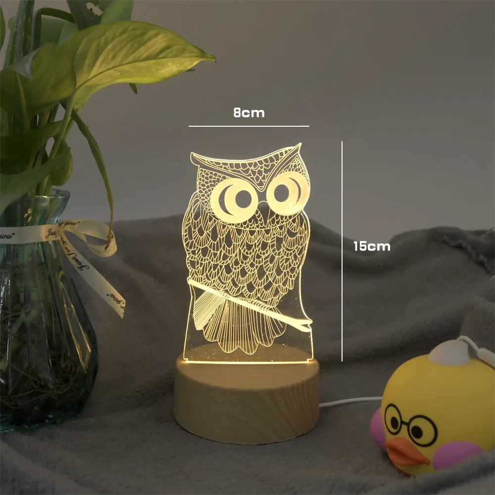 3d Illusion Table Lamp