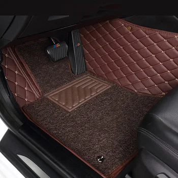 Newest arrival PU leather custom car floor Foot mat For Lamborghini etc auto parts custom waterproof Non-slip easy to clean mats 
Newest arrival PU leather custom car floor Foot mat For Lamborghini etc auto parts custom waterproof Non-slip easy to clean mats
