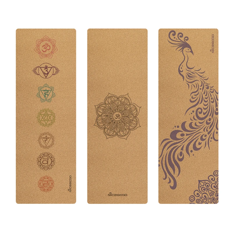 183X61cm Natural Rubber Cork Yoga Mat Fitness Gym Sports Mats Pilates Exercise Pads Non-slip Yoga mats 5mm Absorb Sweat Odorless
183X61cm Natural Rubber Cork Yoga Mat Fitness Gym Sports Mats Pilates Exercise Pads Non-slip Yoga mats 5mm Absorb Sweat Odorless