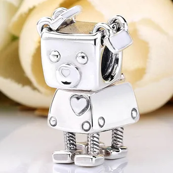 Original Cute Bella Bot's Pet Bobby Bot Dog Beads Fit 925 Sterling Silver Bead Charm Bracelet Bangle DIY Jewelry
Original Cute Bella Bot's Pet Bobby Bot Dog Beads Fit 925 Sterling Silver Bead Charm Bracelet Bangle DIY Jewelry