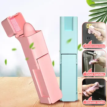 E-levator Button Presses Tool Open Door Disin-fectant Tool Presses The E-levator Button Artifact Anti-Vi-rus A-void Contact Tool
E-levator Button Presses Tool Open Door Disin-fectant Tool Presses The E-levator Button Artifact Anti-Vi-rus A-void Contact Tool