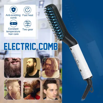 Hair Straightening Irons Beard Grooming kit Boy Multifunctional Men Beard Straightener Styling Multifunctional Hair Comb Brush
Hair Straightening Irons Beard Grooming kit Boy Multifunctional Men Beard Straightener Styling Multifunctional Hair Comb Brush