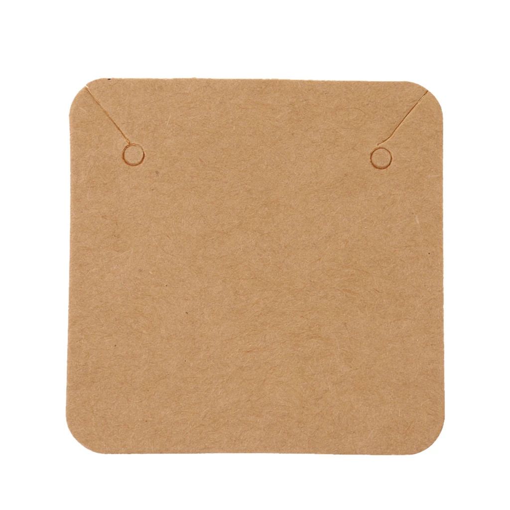 Blank Jewelry Necklace Diplay Organiser Holder Wedding Birthday Party DIY Brown Pack Of 100PCS 
Blank Jewelry Necklace Diplay Organiser Holder Wedding Birthday Party DIY Brown Pack Of 100PCS