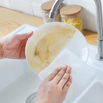 New 50pcs/Roll Washing Towels Disposable Cleaning Cloth Kitchen Gadgets Dish Cloth Portable Home Cleaning Tools Non wovens Wipes
New 50pcs/Roll Washing Towels Disposable Cleaning Cloth Kitchen Gadgets Dish Cloth Portable Home Cleaning Tools Non wovens Wipes
