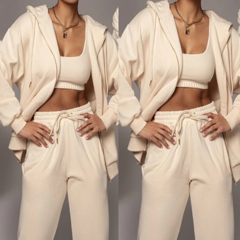 2021 Winter Fashion Outfits for Y2K Tracksuit Women Hoodies Sweatshirt and Sweatpants Casual Sports 2 Piece Set Free Shipping
2021 Winter Fashion Outfits for Y2K Tracksuit Women Hoodies Sweatshirt and Sweatpants Casual Sports 2 Piece Set Free Shipping