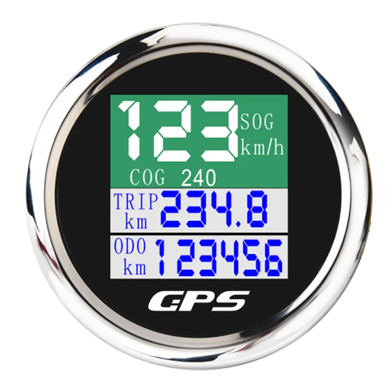 Digital GPS Speedometer Gauge TFT Screen Odometer Trip With GPS Antenna COG Voltmeter 9-32V For Car Boat Motorcycle 52mm
Digital GPS Speedometer Gauge TFT Screen Odometer Trip With GPS Antenna COG Voltmeter 9-32V For Car Boat Motorcycle 52mm
