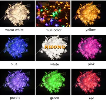 HHONG Battery Operated LED Starry String lights 10/20/40LEDs Warm white and Multi Color Light Chains Decoration Ornaments
HHONG Battery Operated LED Starry String lights 10/20/40LEDs Warm white and Multi Color Light Chains Decoration Ornaments